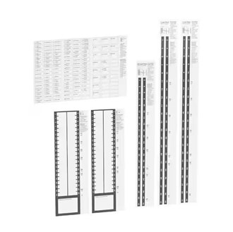  Square D Load Center and CSEDs Universal Circuit Directory Kit 42-Labels Electrical Panel Labels (1-Pack)